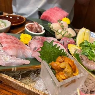 刺身盛り合わせ(魚かん 五反田)