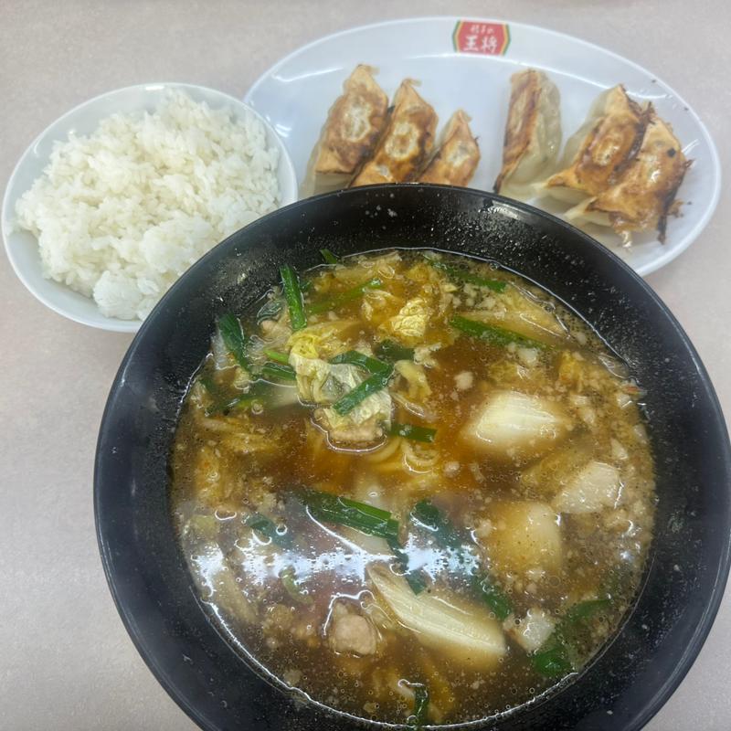 スタミナラーメンセット(餃子の王将 西九条店)