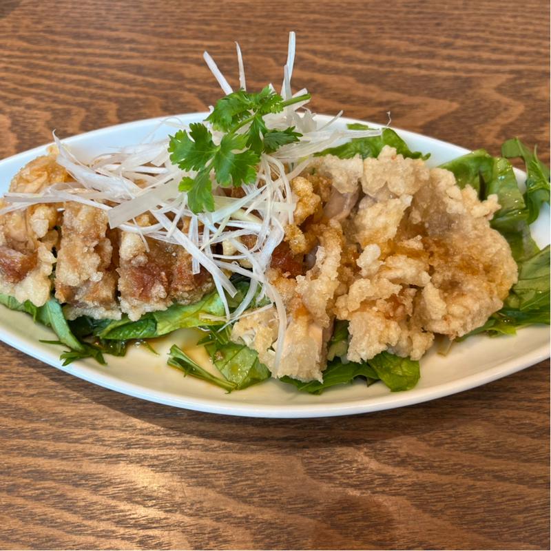 鶏肉の唐揚げユウリンソース(鼎泰豐 エスパル仙台店 （ディンタイフォン）)