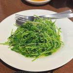 豆苗のさっぱり炒め