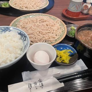和牛肉つけ蕎麦定食(楽家となり)