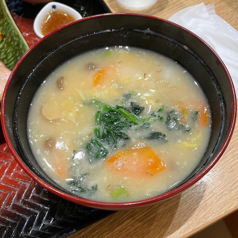 麦味噌汁(大戸屋ごはん処 川崎銀柳街店)