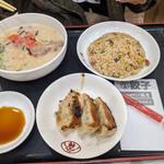 ハーフ王将セット（とんこつ）
