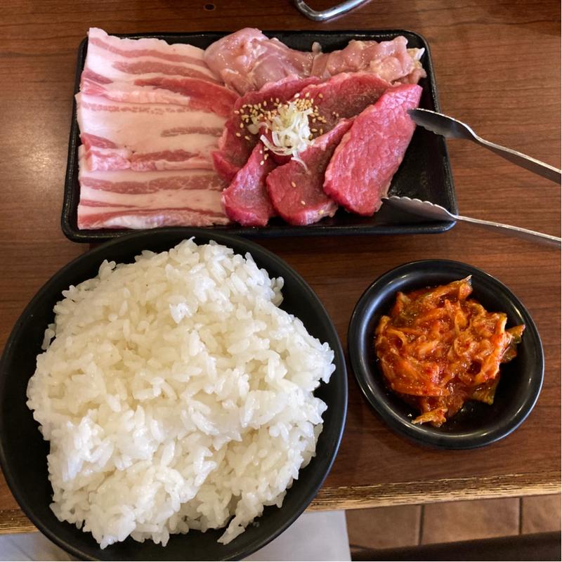 焼肉定食(焼肉の田口 厚木恩名店)