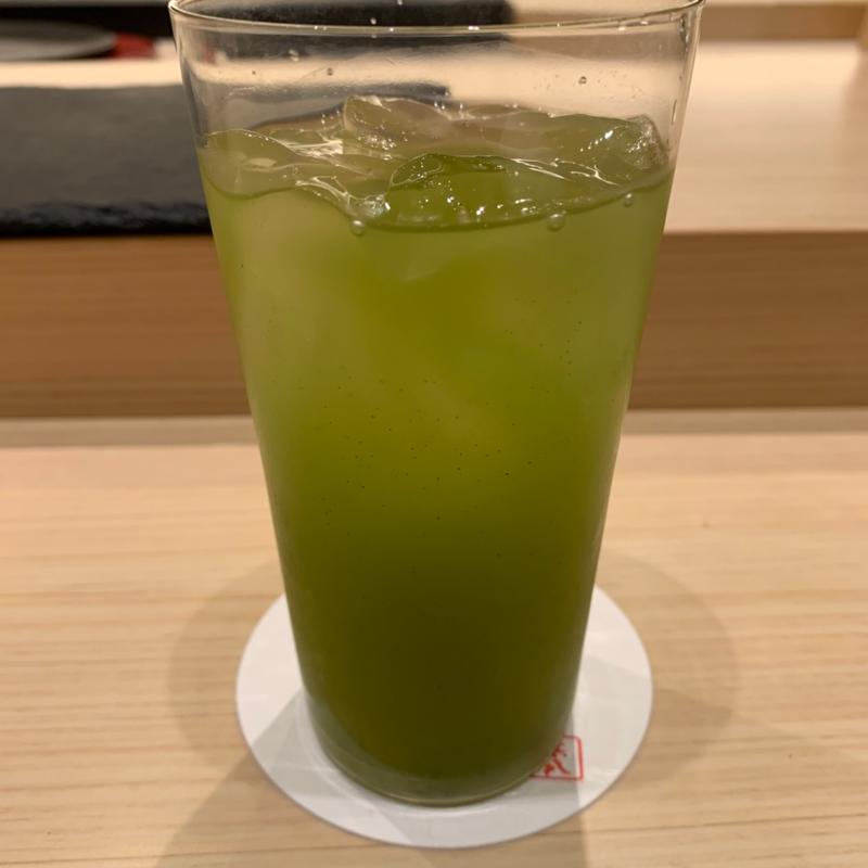 緑茶ハイ(鮨 浜はち)
