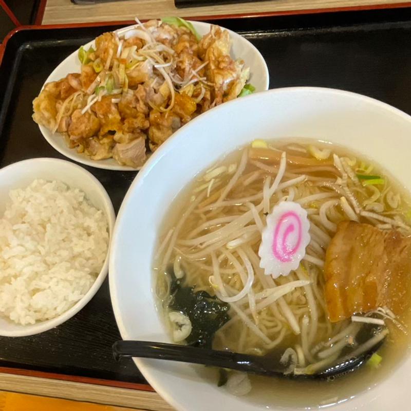 油淋鶏セット(台湾料理 福亭)