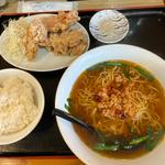 鶏肉の唐揚げセット(台湾料理 福亭)