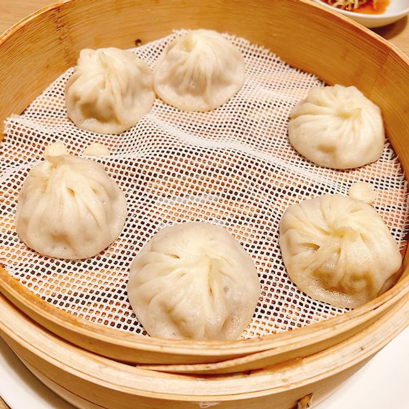 小籠包3種盛り(鼎泰豐 ミナモア広島店)