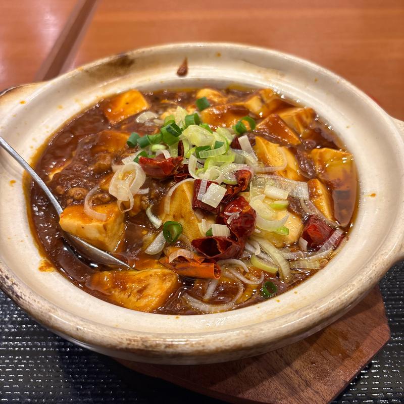 四川風マーボー豆腐(華心苑 新宿センタービル店)