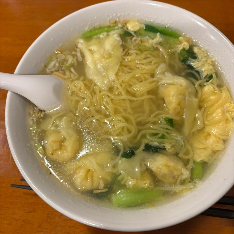 えびワンタン麺(唐園)