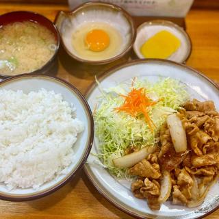にんにく焼肉定食(とん楽)