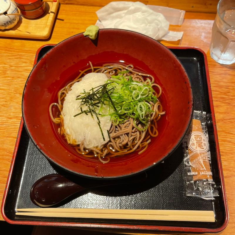 とろろそば(為治郎 （ためじろう）)