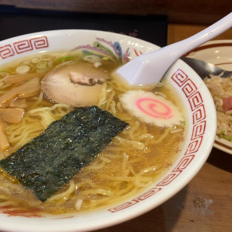 ラーメン半炒飯セット(おおとも )