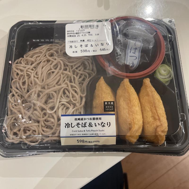 冷やしそば&いなり(ローソン 鶴ヶ島若葉店)