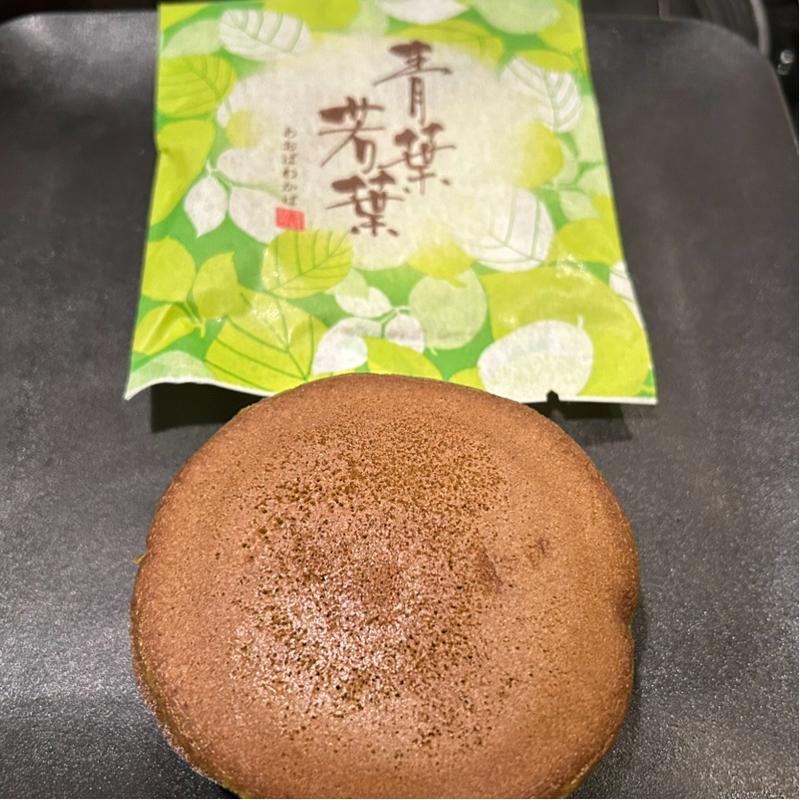 青葉若葉 抹茶どら焼き(一力総本店 枚方高田店)