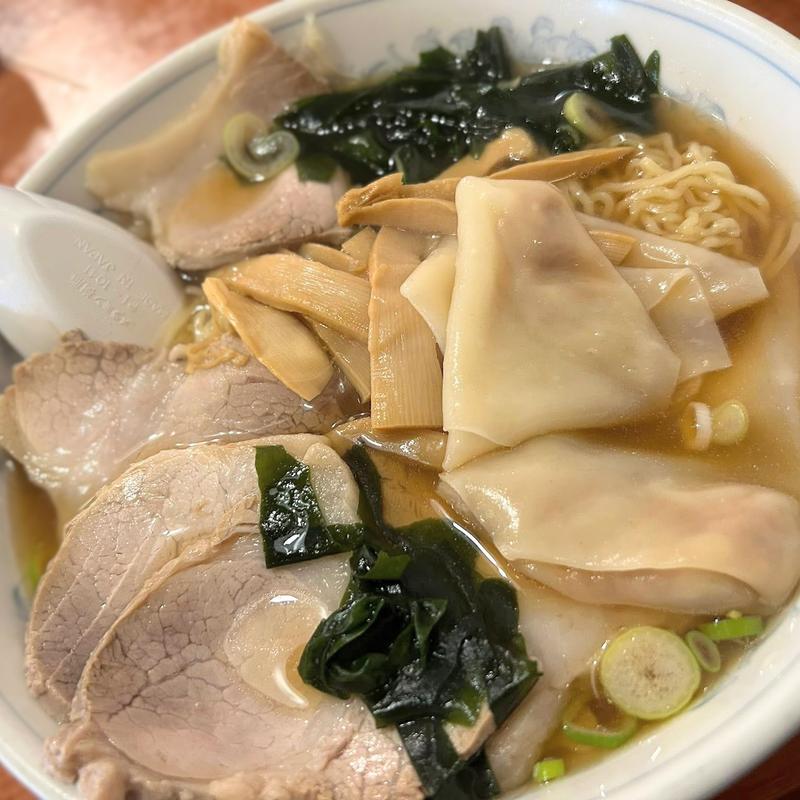 チャーシューワンタンめん(那須飯店 （ナスハンテン）)