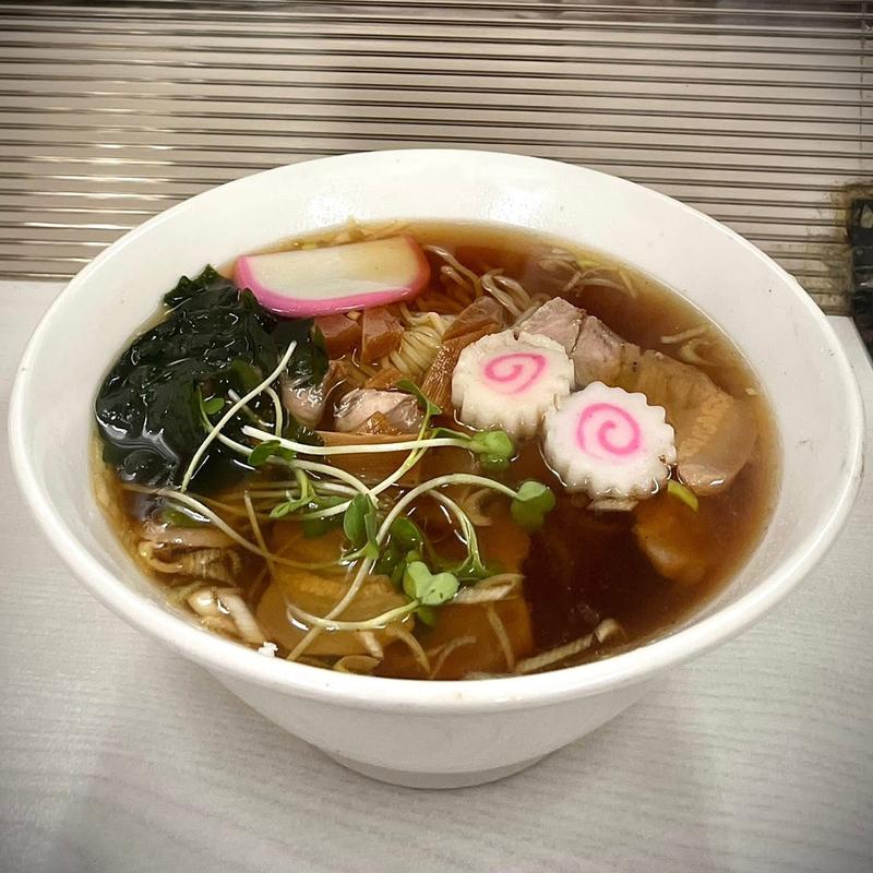 チャーシューメン(実用洋食 七福)