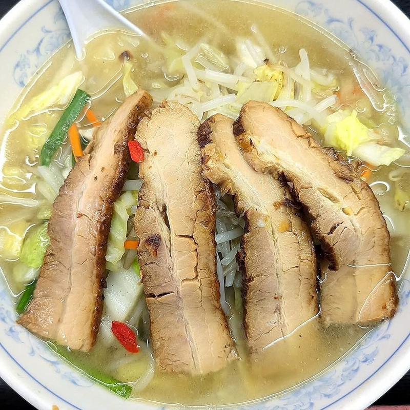 タンメン チャーシュー4枚(福しん 鷺ノ宮店)