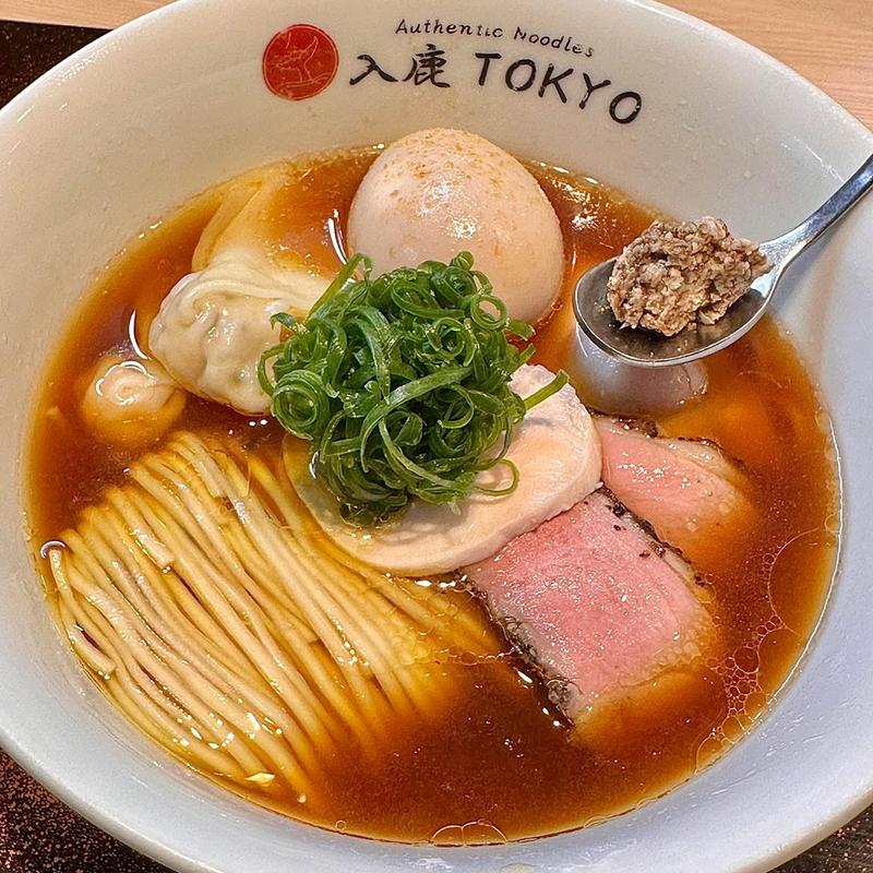 牛肝菌ソースラーメン(入鹿TOKYO)