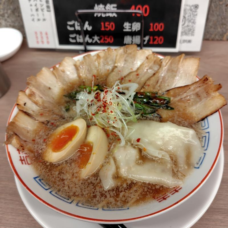 特製焼豚中華そば(麺時しゅき)