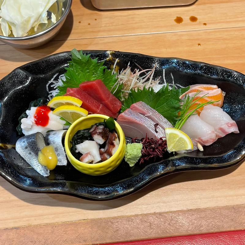 造り盛り合せ(大衆串かつ酒場なかむら 福島店)