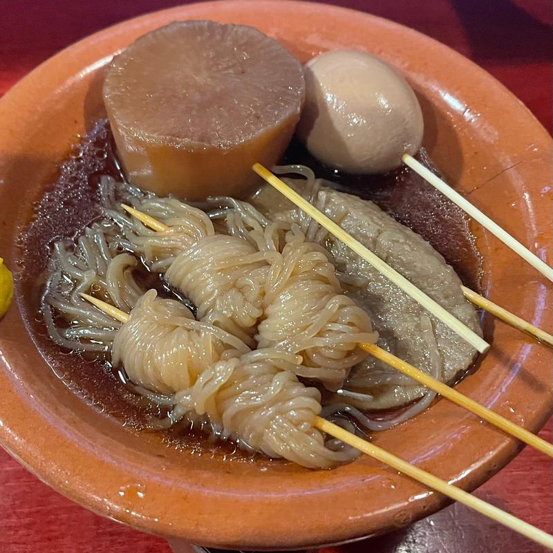 静岡おでん（大根・玉子・黒はんぺん・糸こん2本）(海ぼうず アスティ店 )