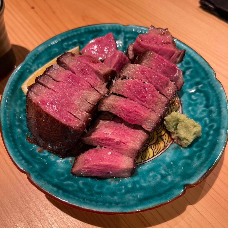 上牛タンの鉄板ロースト(広島焼 メープル)