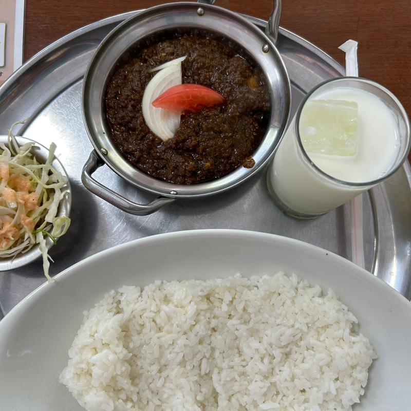 マトンカレー　ライスセット(アミン)
