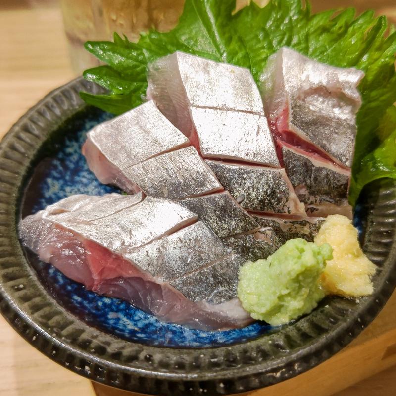 真あじ(貝 刺身専門店 しらはら 関内)