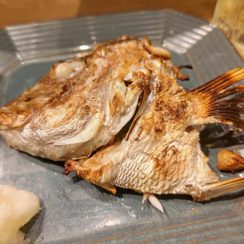 天然真鯛かま(貝 刺身専門店 しらはら 関内)