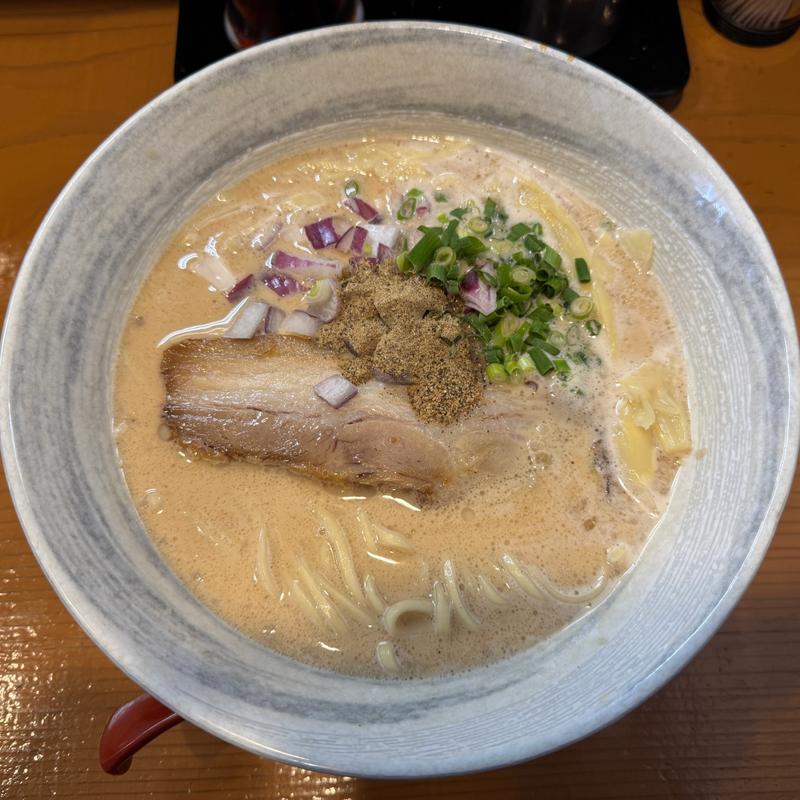 煮干し豚骨らーめん(麺屋工藤)