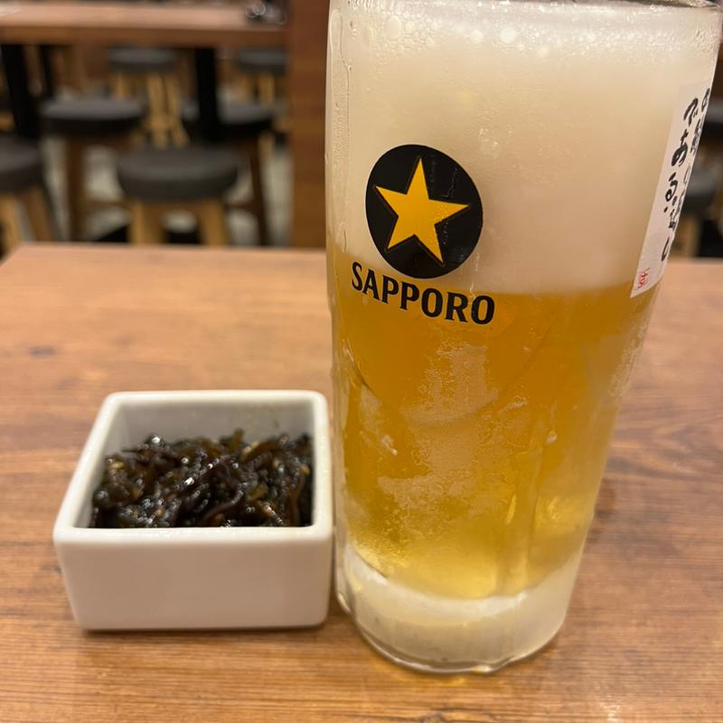 サッポロ黒ラベル　生中(新時代 仙台国分町店)