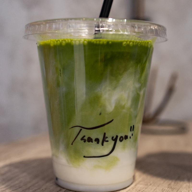 掛川抹茶ラテ(浅草茶屋たばねのし 姫路店)