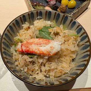 蟹釜飯(和膳 功)