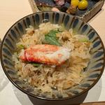 蟹釜飯(和膳 功)
