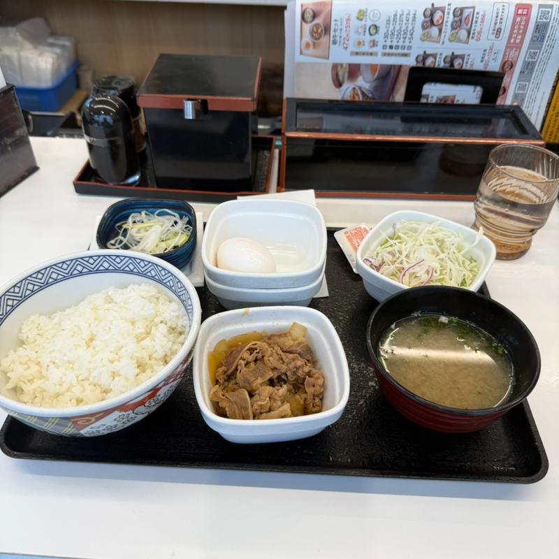 羅納豆牛小鉢定食(吉野家 渋谷109前店)