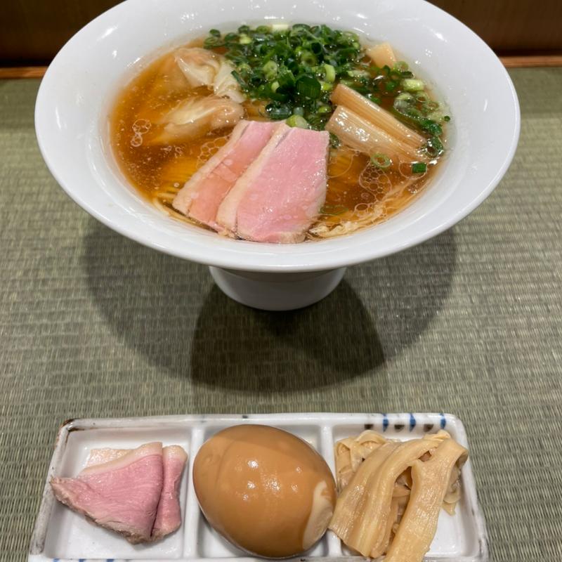 鴨らーめん特上(らーめん鴨to葱　イイトルミネ新宿店)