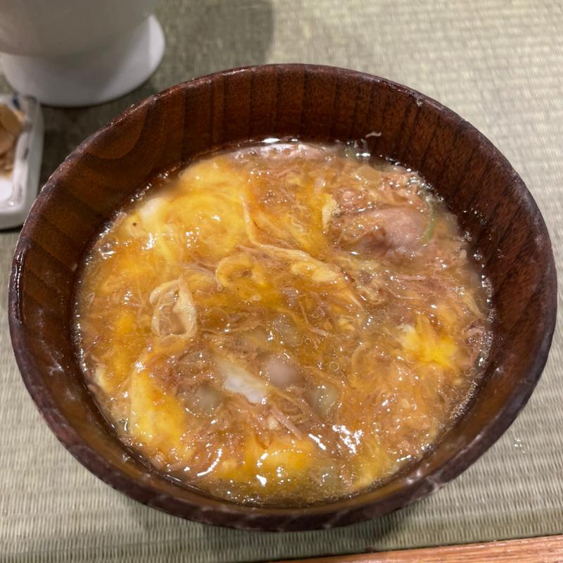 飲める親子丼(らーめん鴨to葱　イイトルミネ新宿店)