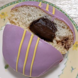  紫イモ チョコクリーム(クリスピー・クリーム・ドーナツ　アトレ川崎店 )