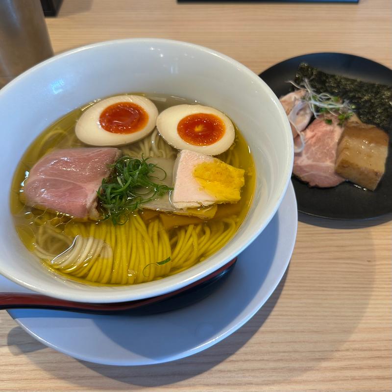 特製塩そば(麺道 麒麟児)