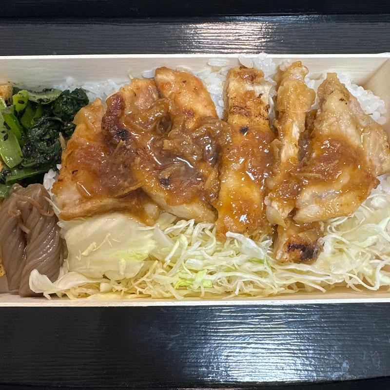 肉屋の弁当しょうが焼き(ふ定食屋)