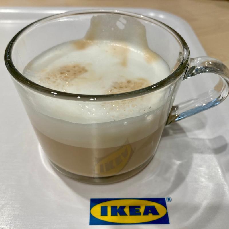 カフェラテ(IKEAレストラン 新三郷店)