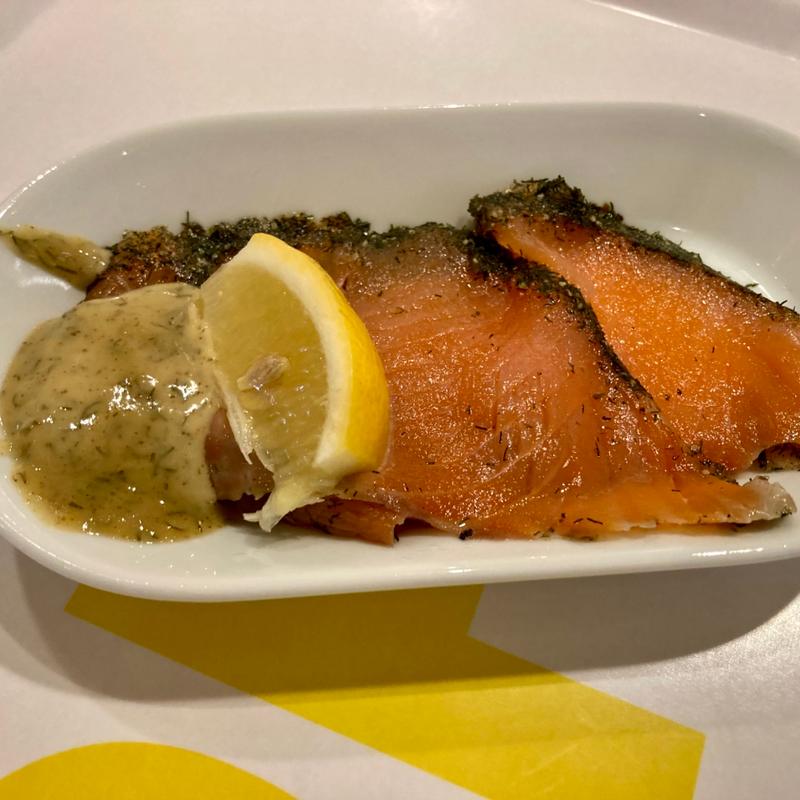 サーモンマリネプレート(IKEAレストラン 新三郷店)