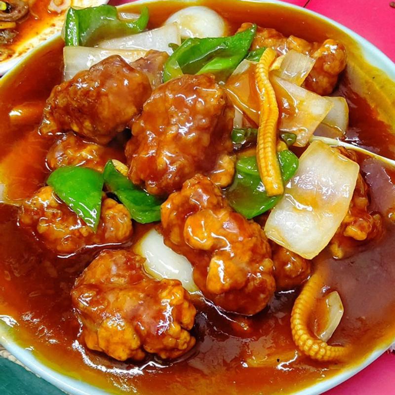 酢豚(ラーメン 菜苑)