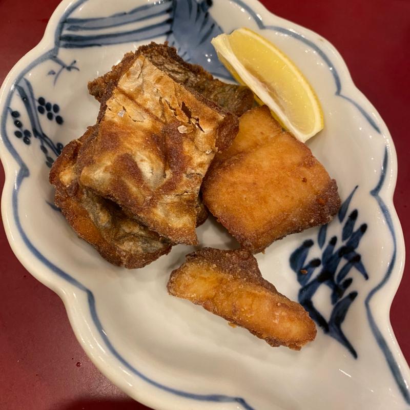 太刀魚の竜田揚げ(かぶら)