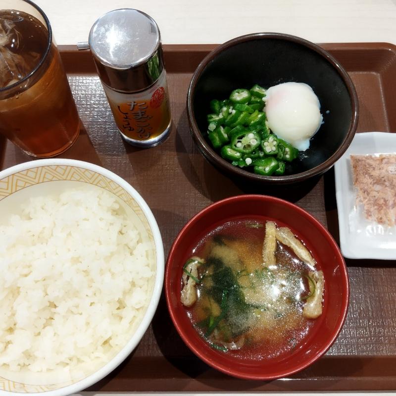 まぜのっけ朝食 並(すき家 葛飾亀有一丁目店)