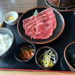 炙りミスジランチ