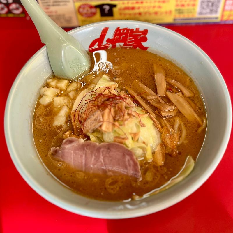 特製カレーとんこつラーメン(ラーメン山岡家 南2条店)