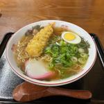 天ぷら中華そば(初雪食堂 )