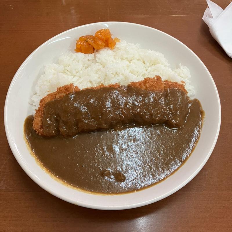 カツカレー(大衆食堂 お多福)